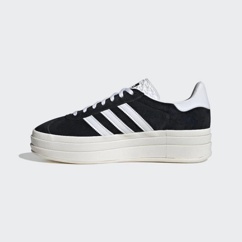 Adidas "Gazelle Bold" Women's Sneakers - Black / Cloud White / Core White - Excluded from the Free Shipping offer. Adidas Golf Shoe