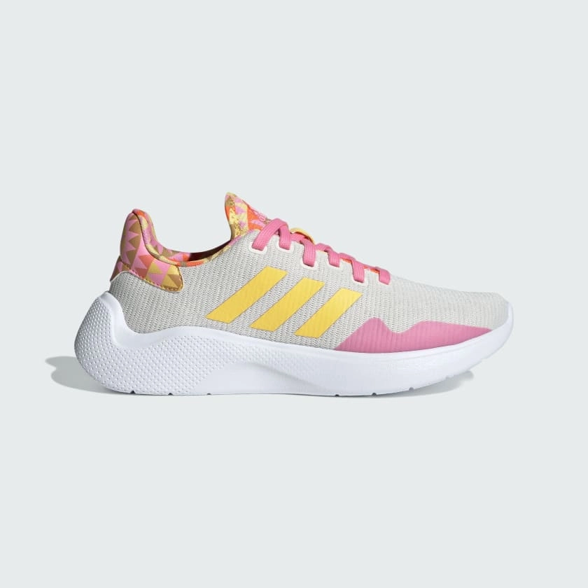 Adidas "Puremotion 2.0" Women's Sneakers - Pink/Yellow/White Adidas Primeknit Soccer Shoes