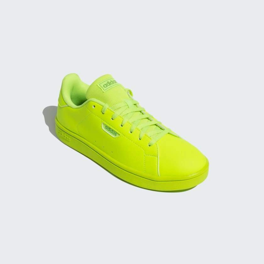 Adidas "Urban Court" Women's Sneakers - Lucid Lemon / Semi Lucid Lime Adidas Denim Shoes