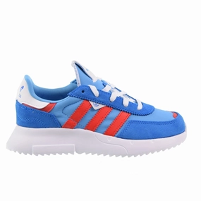 Adidas Retropy F2 C Little Kids' Shoes Vivid Red-Blue Rush Response Adidas Running Shoes