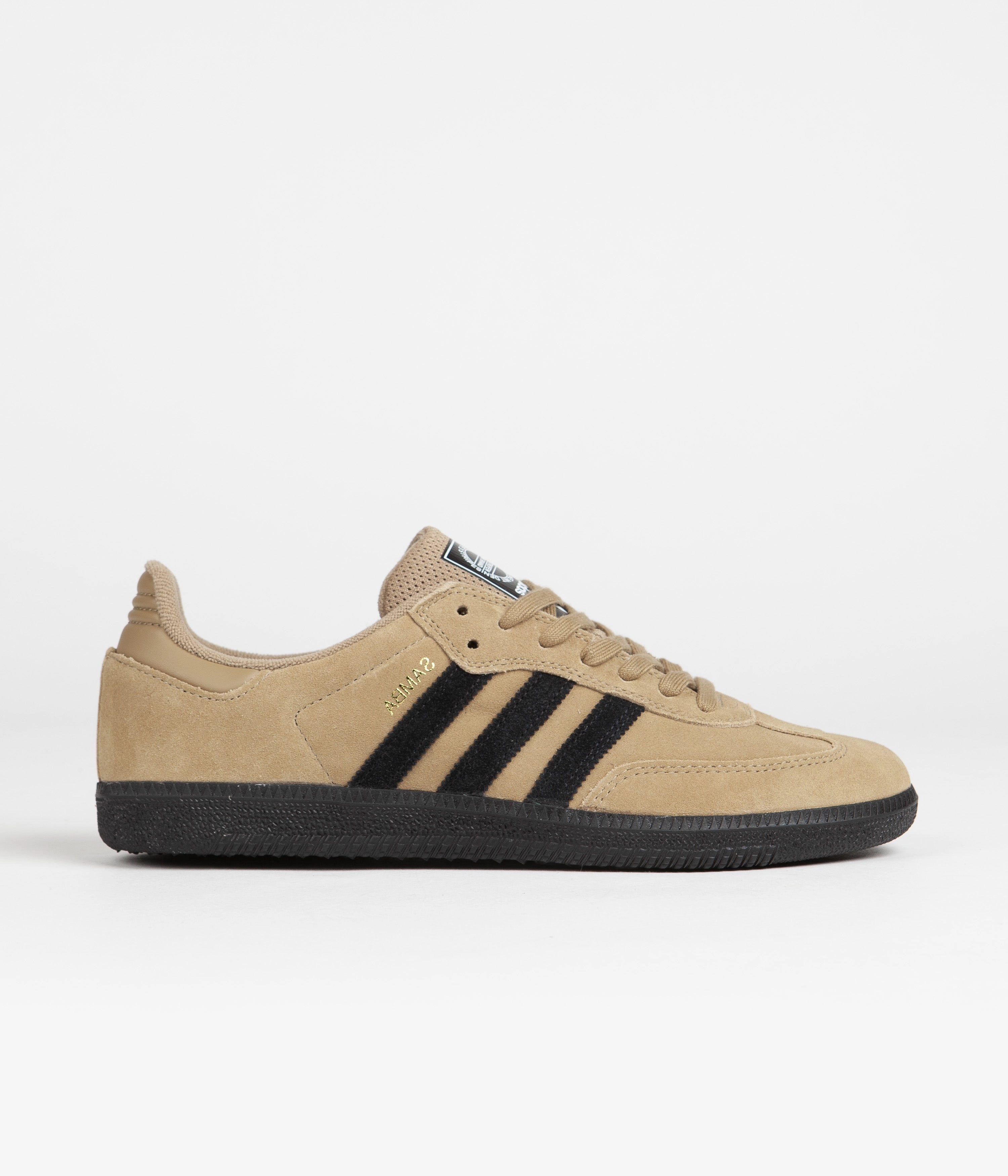 Adidas Samba ADV Shoes - Cardboard / Core Black / Bluebird Adidas Consortium Shoes