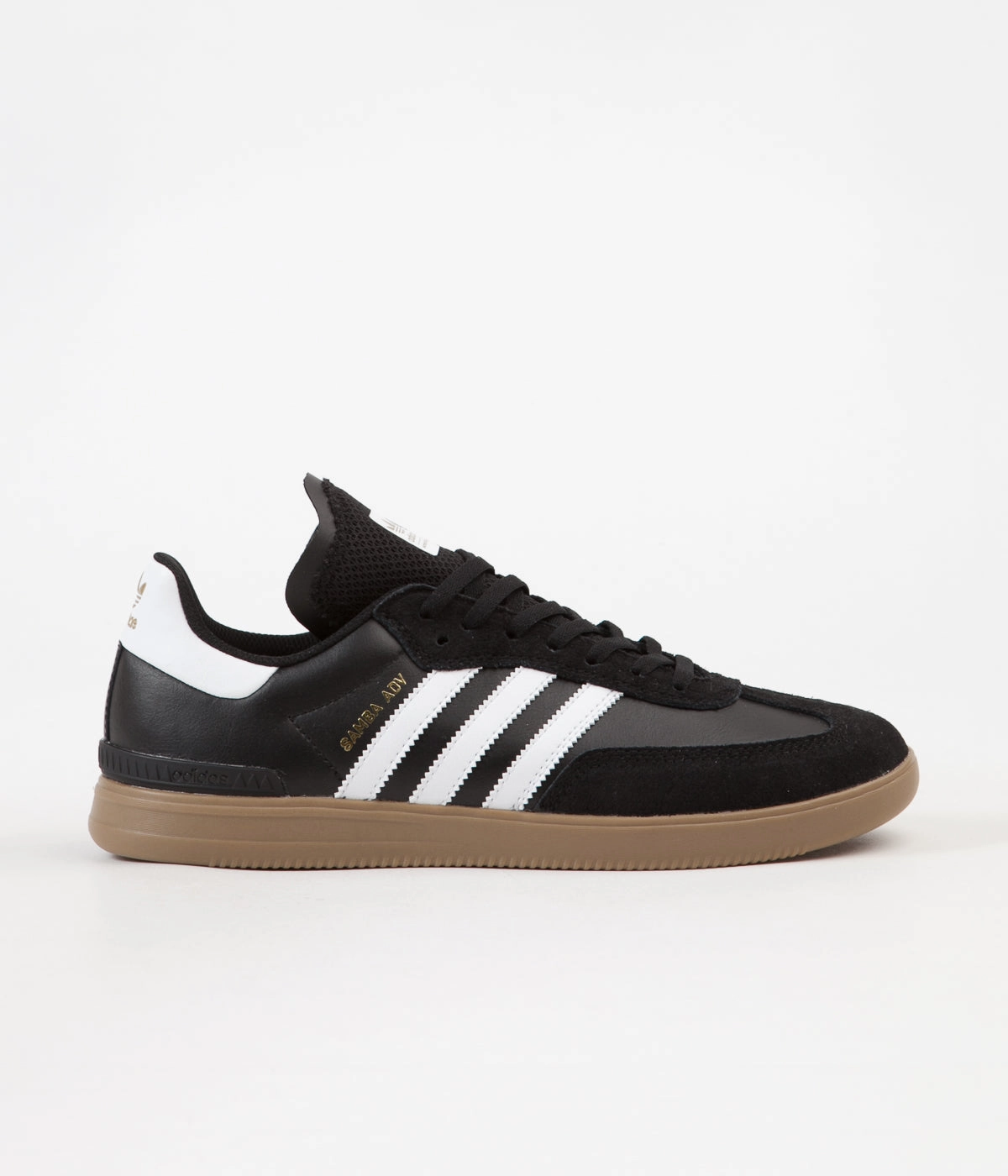 Adidas Samba Adv Shoes - Core Black / FTW White / Gum4 Spring Adidas Shoes