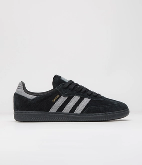Adidas Tennis Shoes Superstar Adidas Samba ADV Shoes - Core Black / Grey Four / Gold Metallic