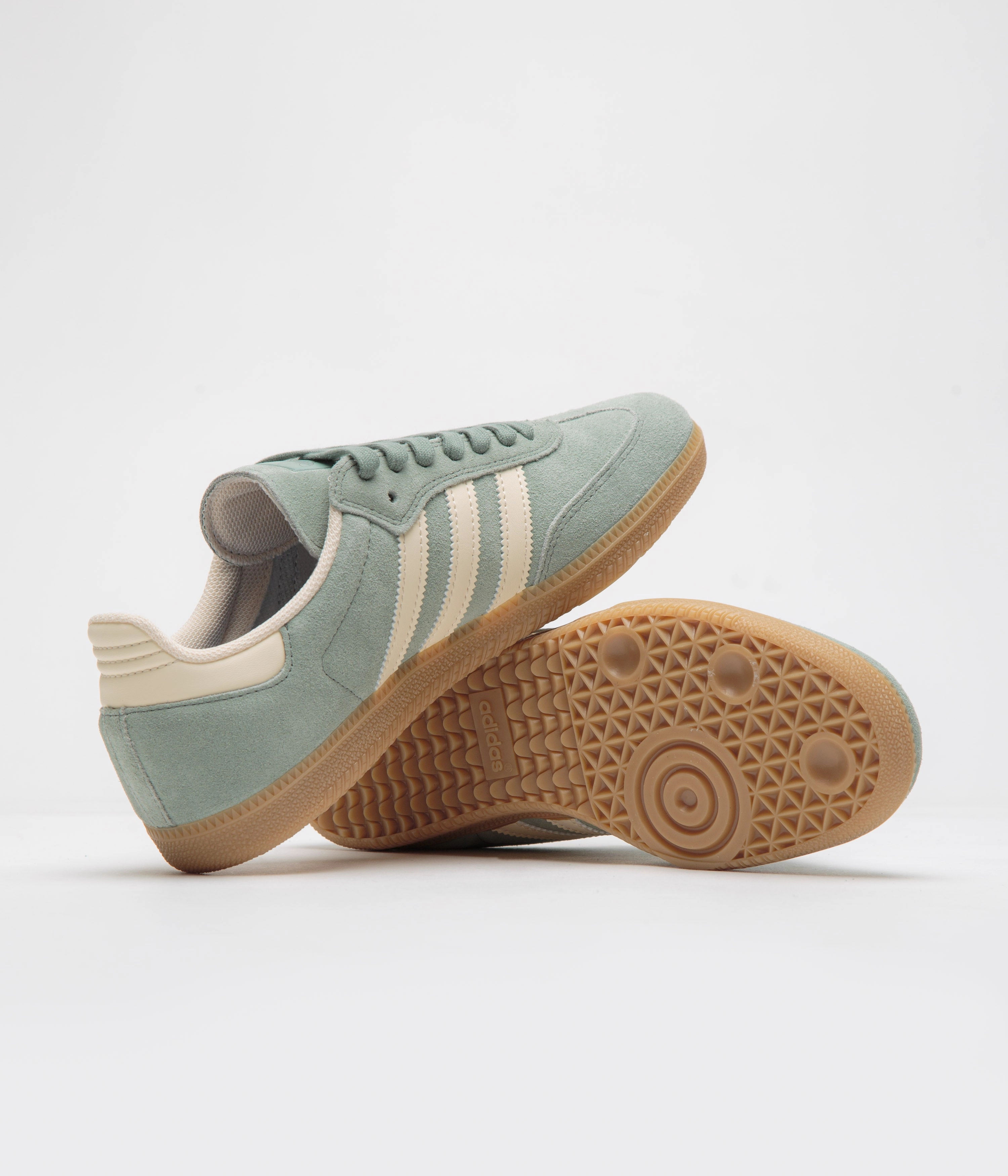 Adidas Lite Racer 3.0 Running Shoe Adidas Samba ADV Shoes - Silver Green / Wonder White / Gold Metallic
