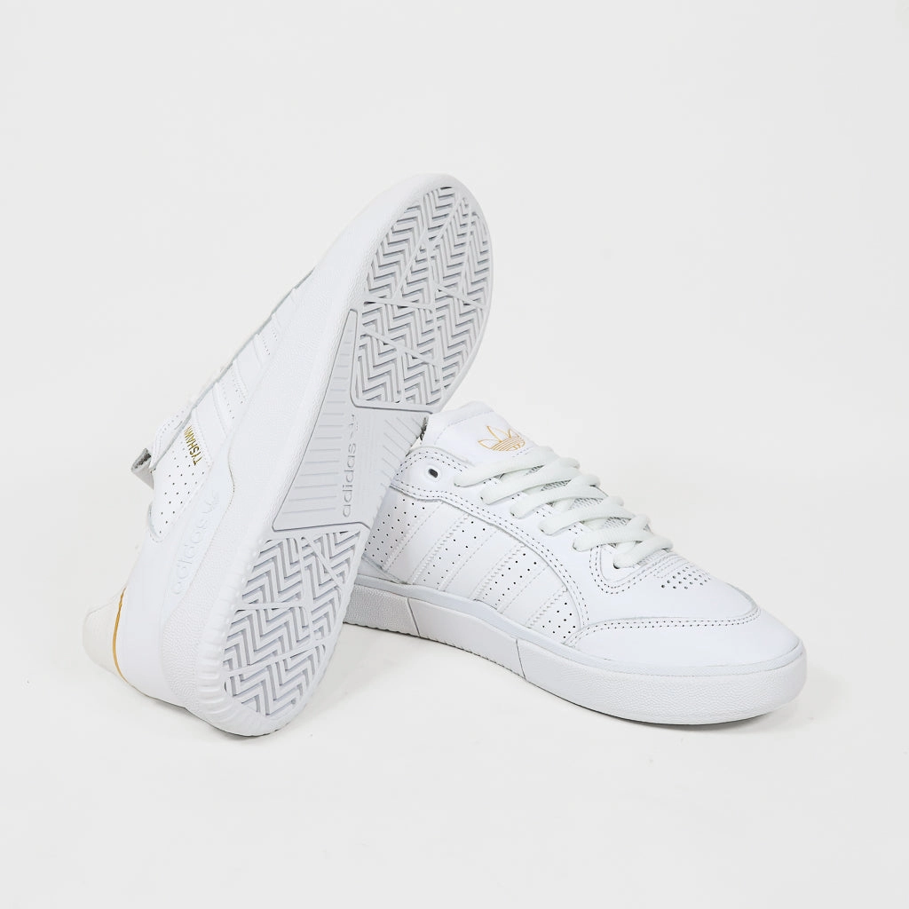 Adidas Skateboarding - Tyshawn Jones Low Pro Shoes - Footwear White / Footwear White / Gold Metallic Adidas X Diesel Shoes