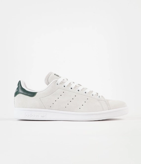 Adidas Stan Smith Adv Shoes - Crystal White / Mineral Green / White Gym Adidas Shoes