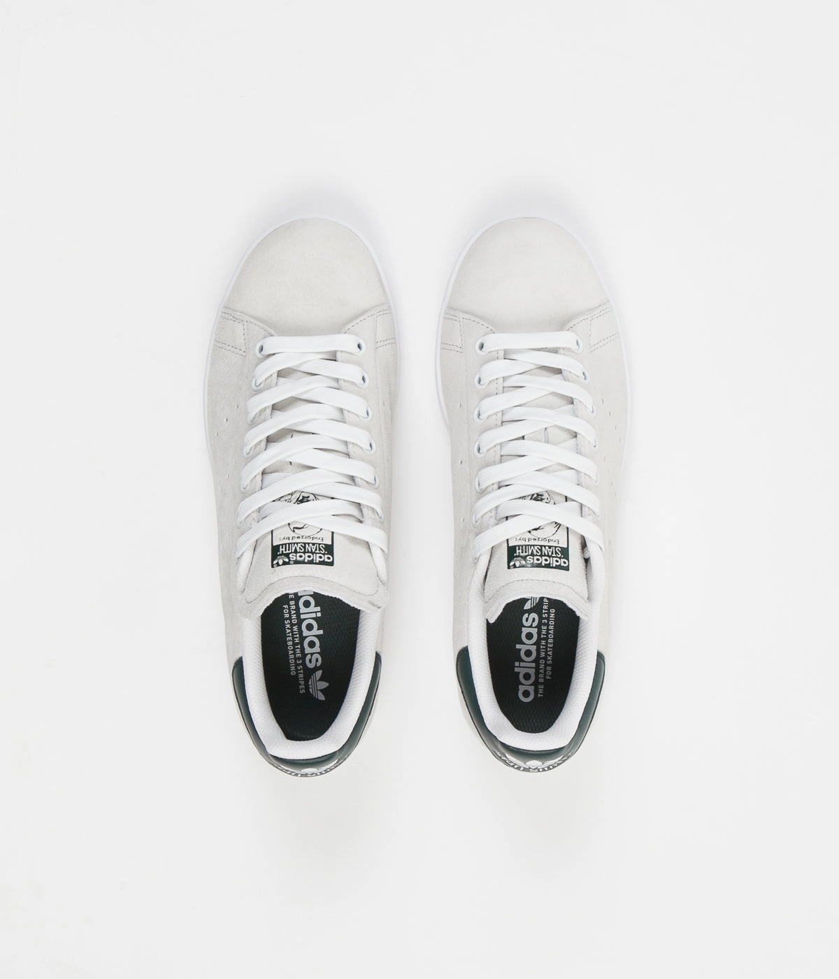 Adidas Stan Smith Adv Shoes - Crystal White / Mineral Green / White Adidas Running Shoe