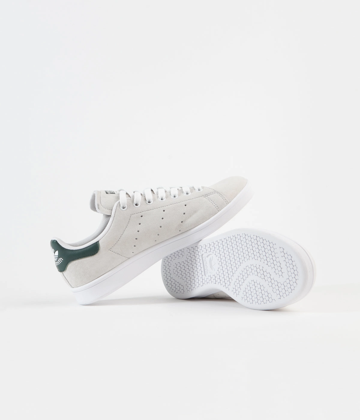 Sambas Shoes Adidas Adidas Stan Smith Adv Shoes - Crystal White / Mineral Green / White