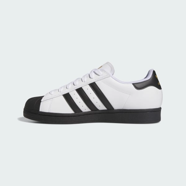 Maroon Adidas Shoes Adidas Superstar ADV Cloud White - Core Black - Core Black