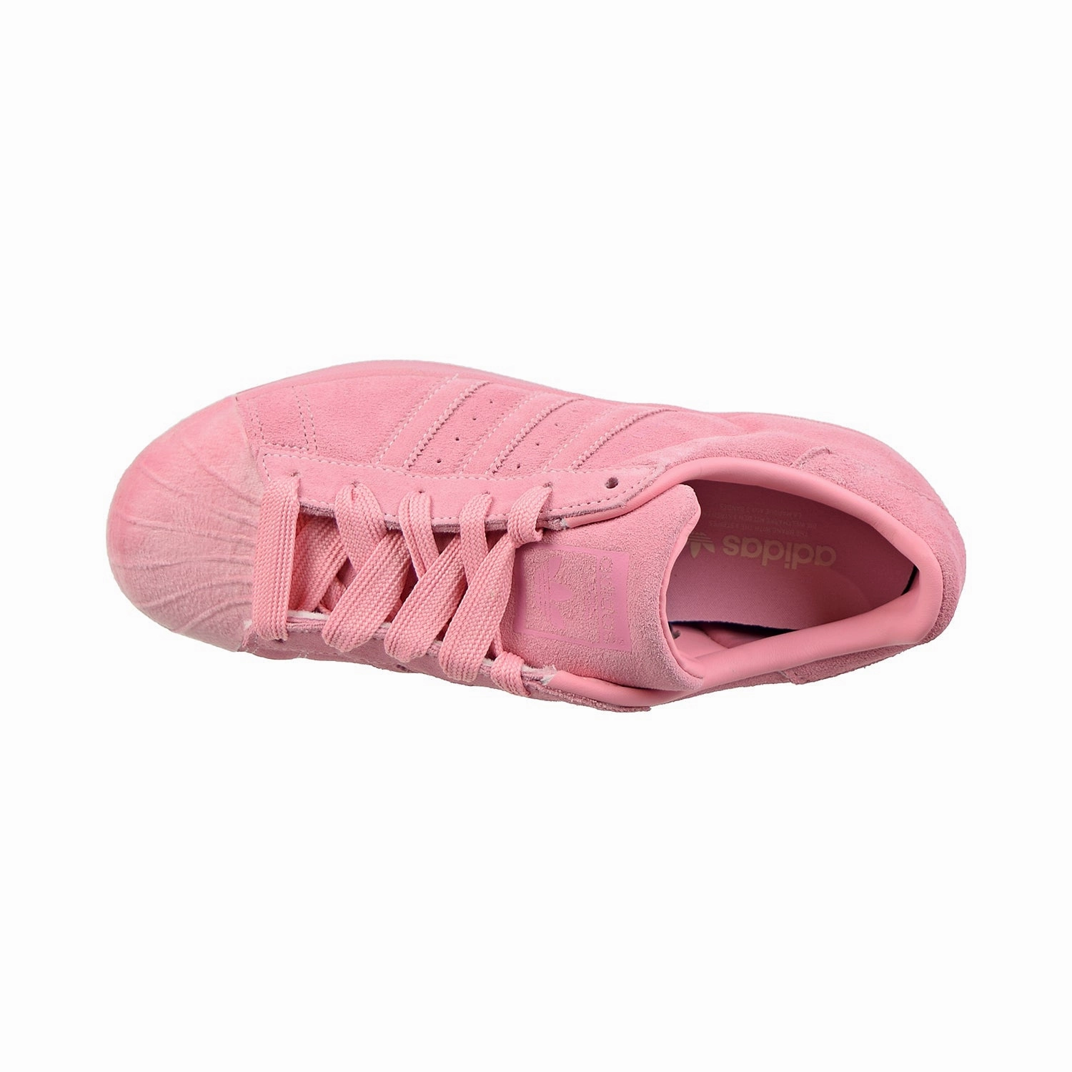 Adidas Superstar Womens Shoes Clear Pink/Clear Pink/Clear Pink Fluffy Adidas Shoes
