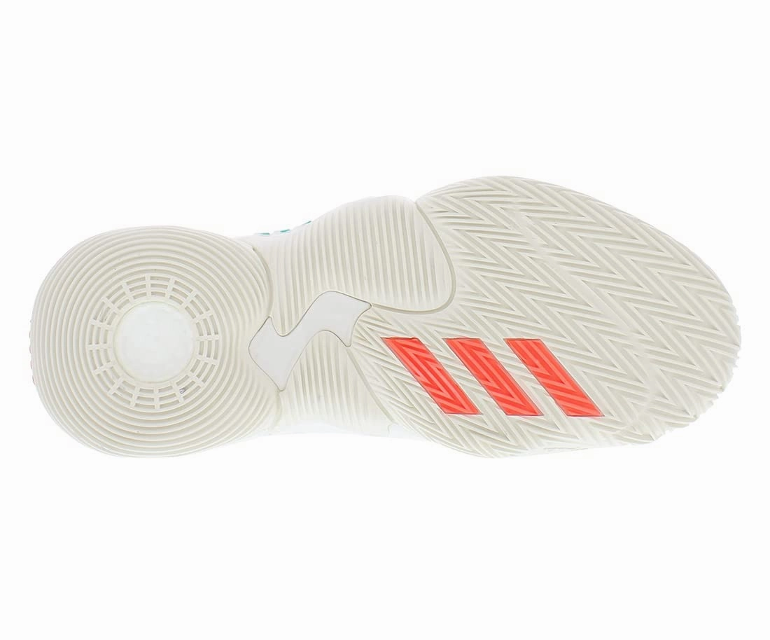 Puffy Adidas Shoes adidas Trae Young 1 Shoes Men's (Core White/Mint Rush/Core White, us_Footwear_Size_System, Adult, Men, Numeric, Medium, Numeric_8_Point_5)