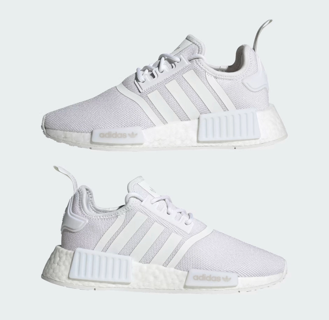 Adidas Skateboarding Shoes Adidas Unisex NMD_R1 J PRIMEBLUE Sneaker Shoes GX9449 White/Croyal (US-5)
