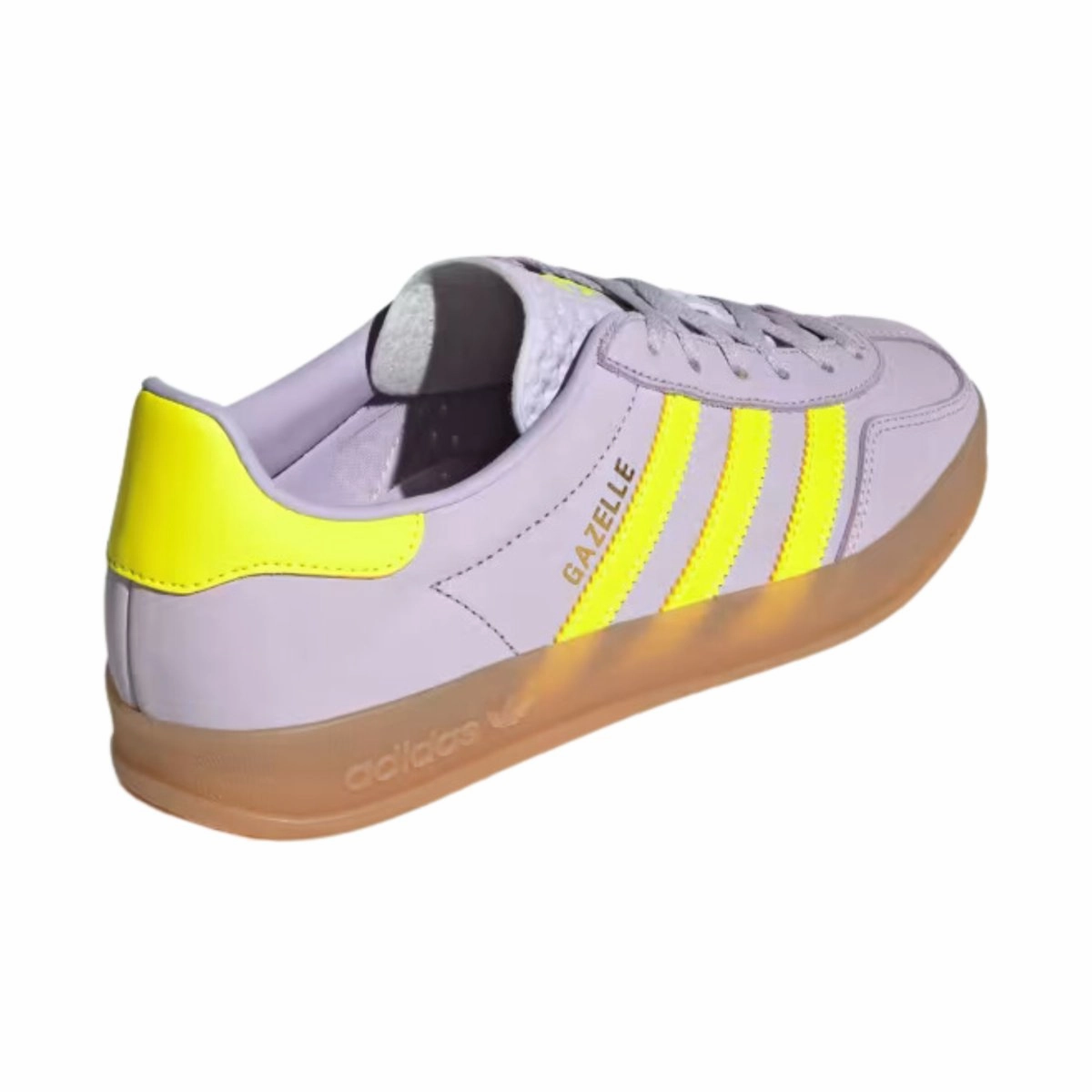 Adidas Mls Shoes Adidas Women's Gazelle Indoor Silver Dawn/Solar Yellow/Gum
