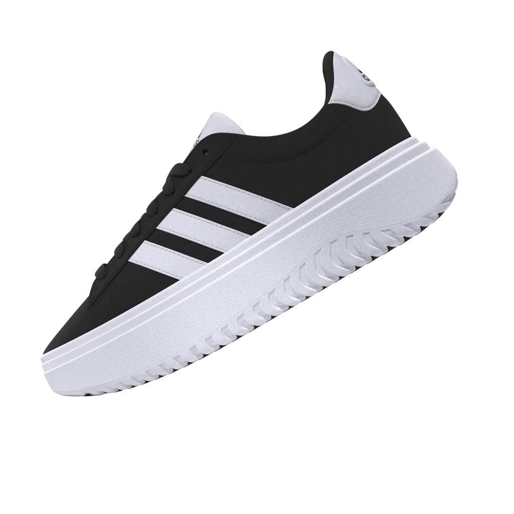 adidas Women's Grand Court Platform Casual Shoes Boa Adidas Golf Shoes