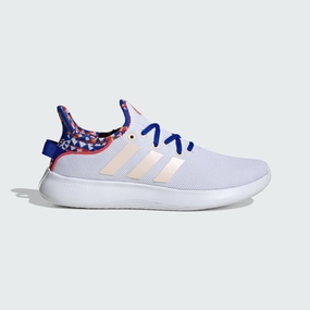 Adidas Nora Shoes Adidas Women's Lifestyle "Cloudform Pure" Sneakers - Cloud White / Bliss Orange / Bright Red