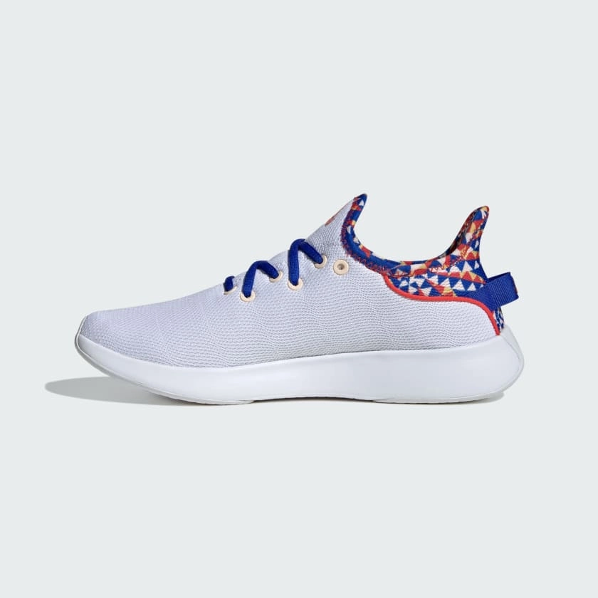 Adidas Shoes Nz Adidas Women's Lifestyle "Cloudform Pure" Sneakers - Cloud White / Bliss Orange / Bright Red