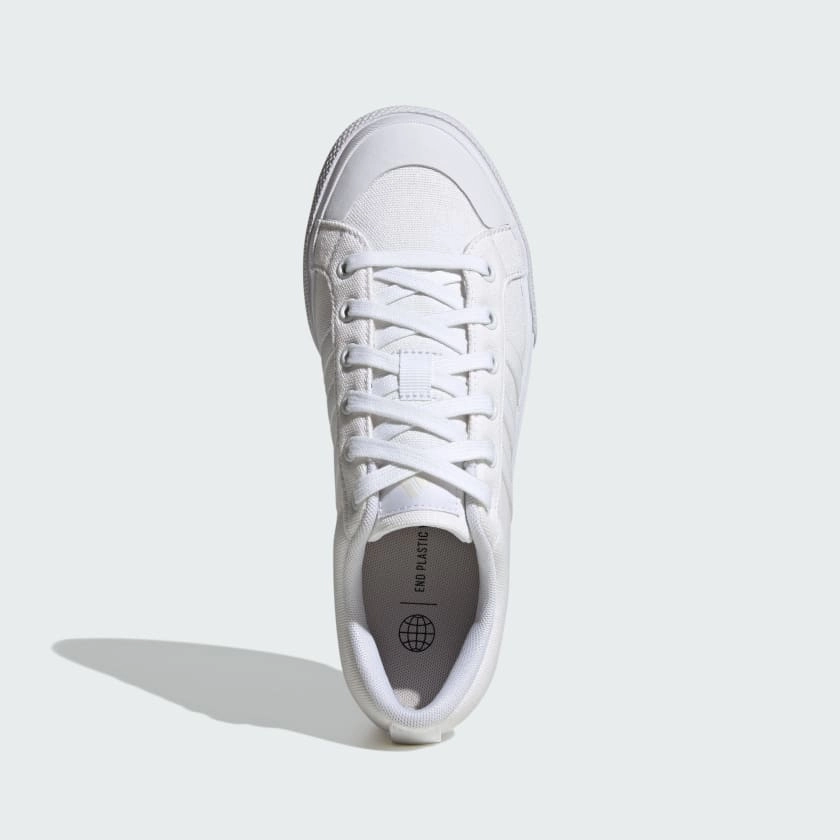 Adidas Women's "Bravada 2.0" Platform Sneakers - Cloud White / Cloud White / Chalk White Adidas Superstar Ii Shoes