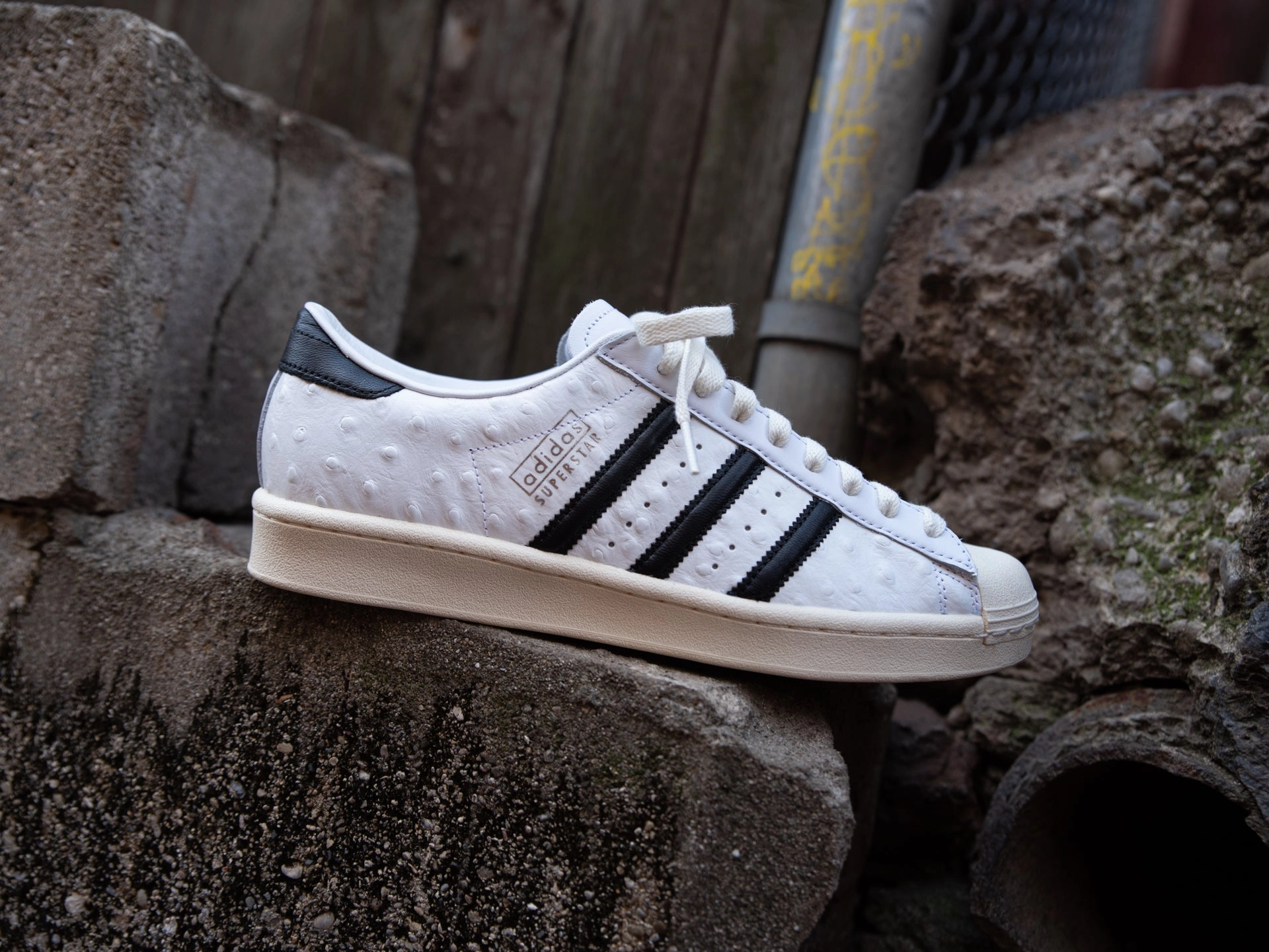 Adidas Recycled Plastic Shoes Adidas Women's Superstar Vintage 'White/Black'