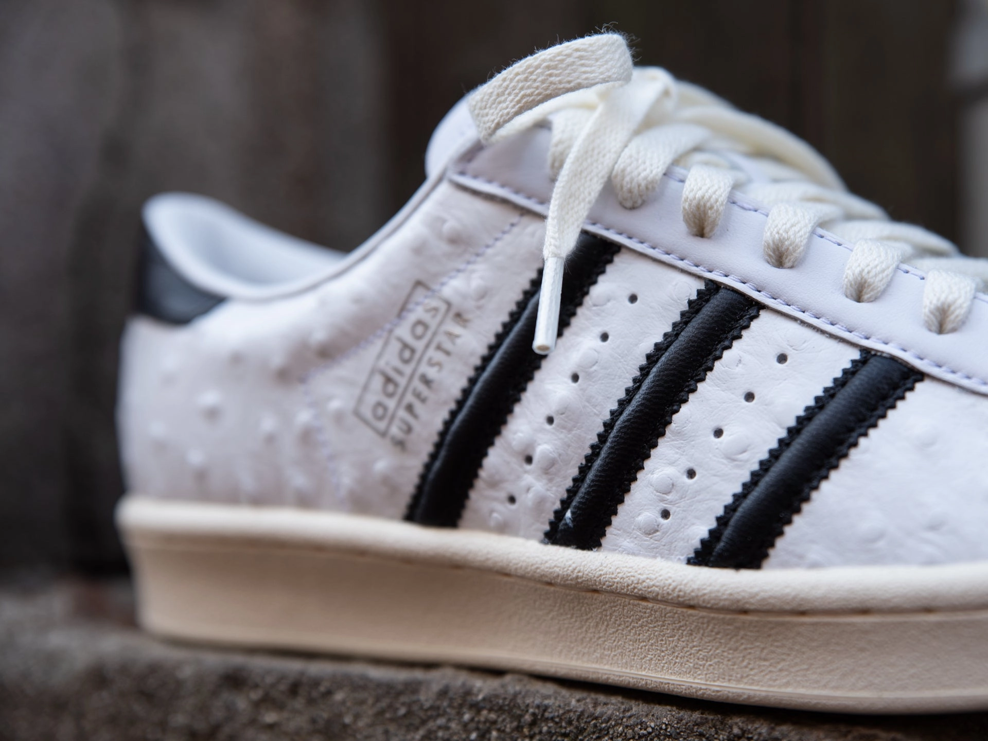 Adidas Women's Superstar Vintage 'White/Black' Academy Adidas Shoes