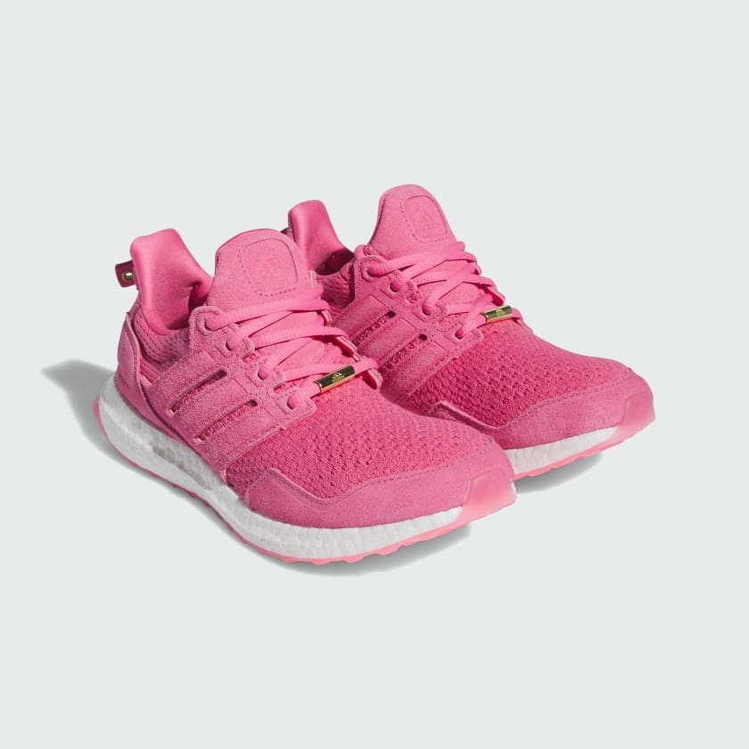 Adidas Women's Ultraboost 1.0 Shoes, Pink Fusion / Pink Fusion / Gold Metallic Adidas Shoes With Print