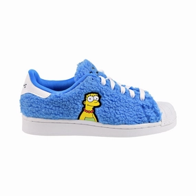 Adidas x The Simpsons Superstar "Marge" Big Kids' Shoes Blue-White Adidas Shoes Cycling