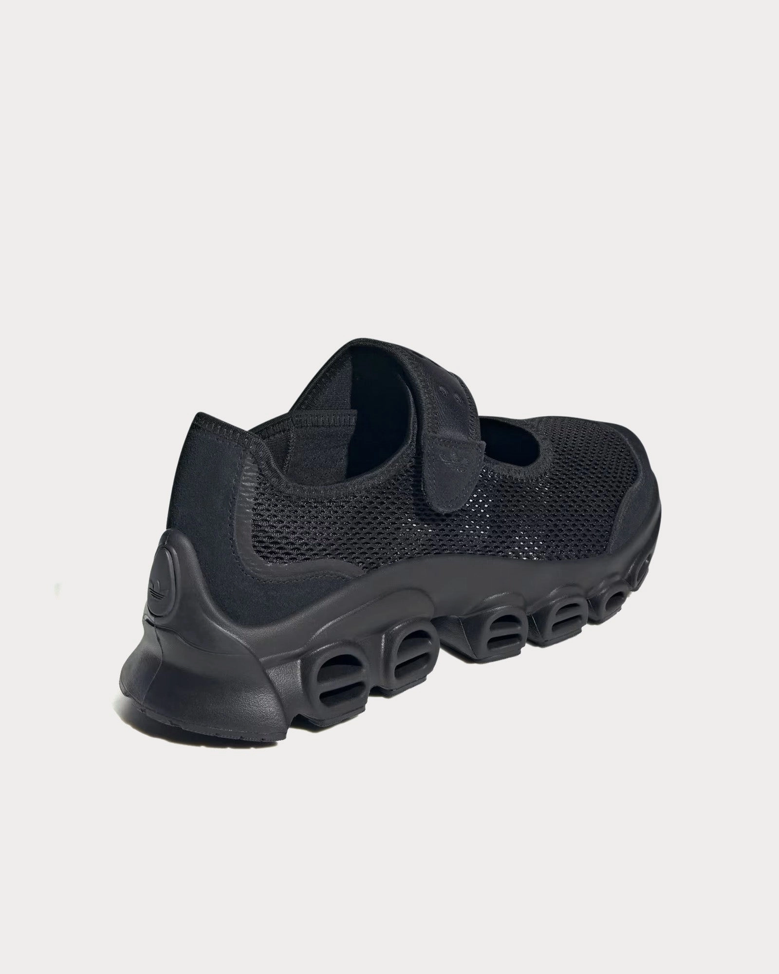 Adidas Indoor Soccer Shoes Adifom Megajane Core Black / Core Black / Core Black Slip On Sneakers