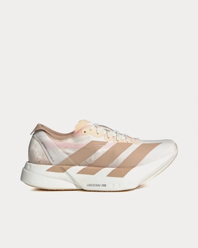 Japanese Adidas Shoes Adizero EVO SL Chalk White / Warm Sandstone / Semi Impact Orange Running Shoes