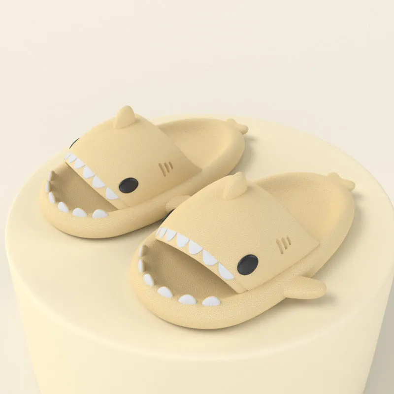 North Face Thermal Slippers Adult's Slippers Indoor Outdoor Funny Shark Cartoon