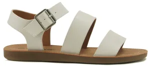 COMING-S White Soda Sandals Leather