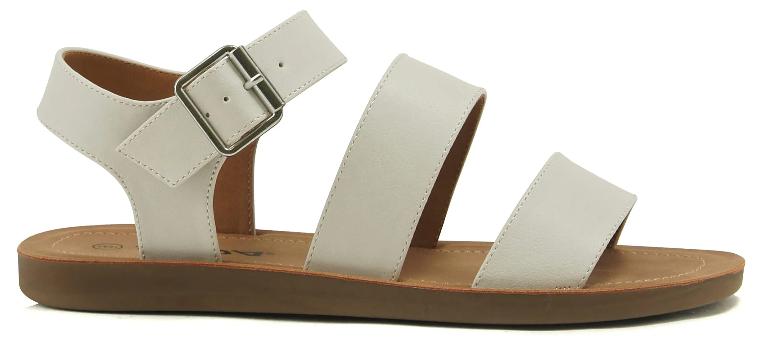 Print Sandals COMING-S White Soda