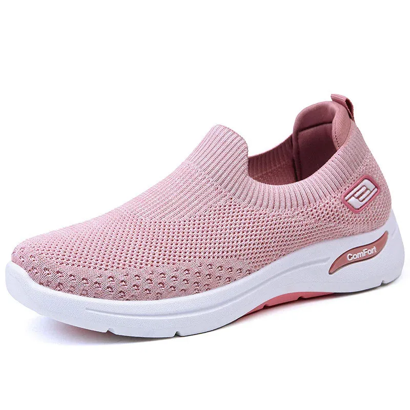AeroComfort Slip-On Walking Shoes Women Best Shin Spl