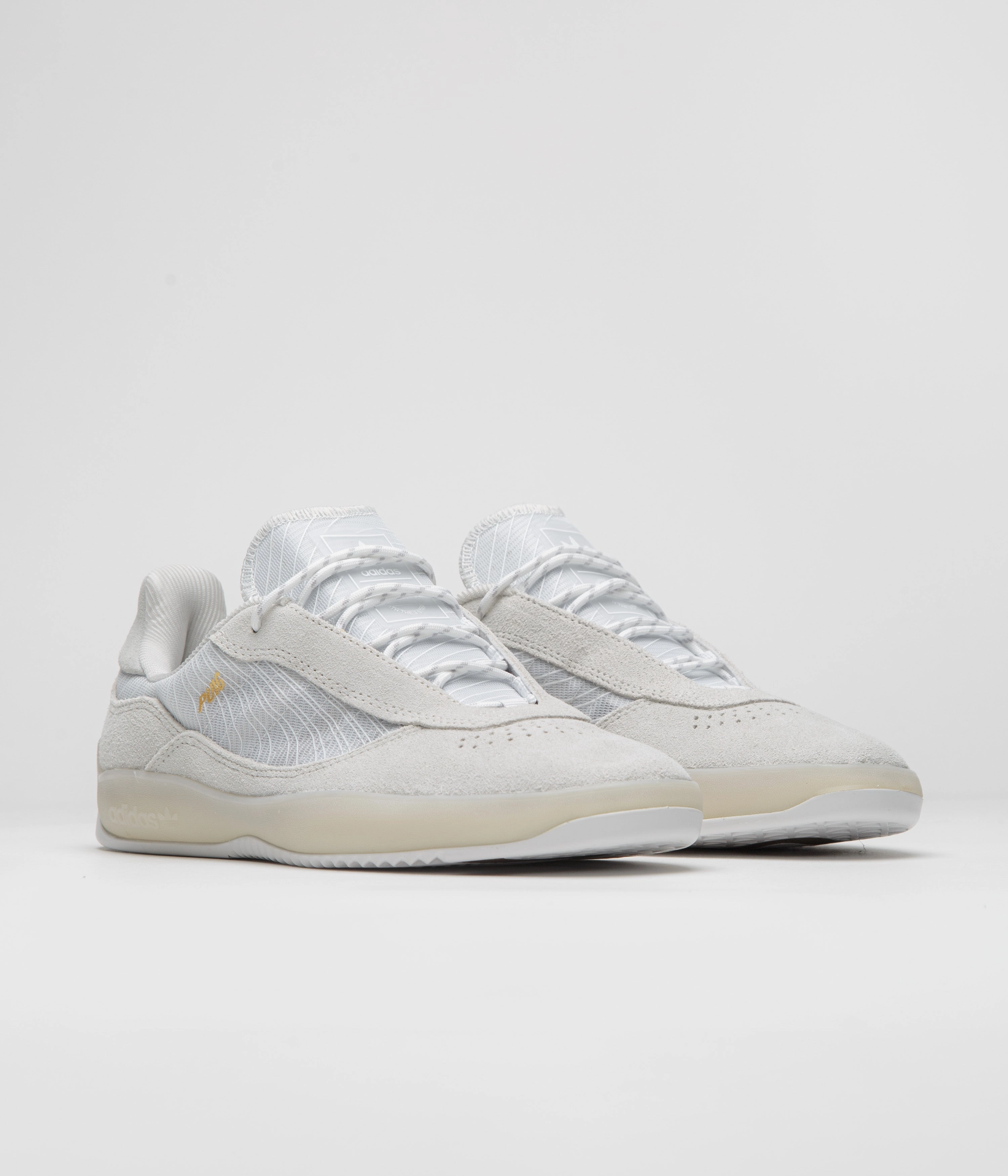 Adidas Puig Shoes - Crystal White / FWTR White / Gum5 Fortnite X Adidas Shoes