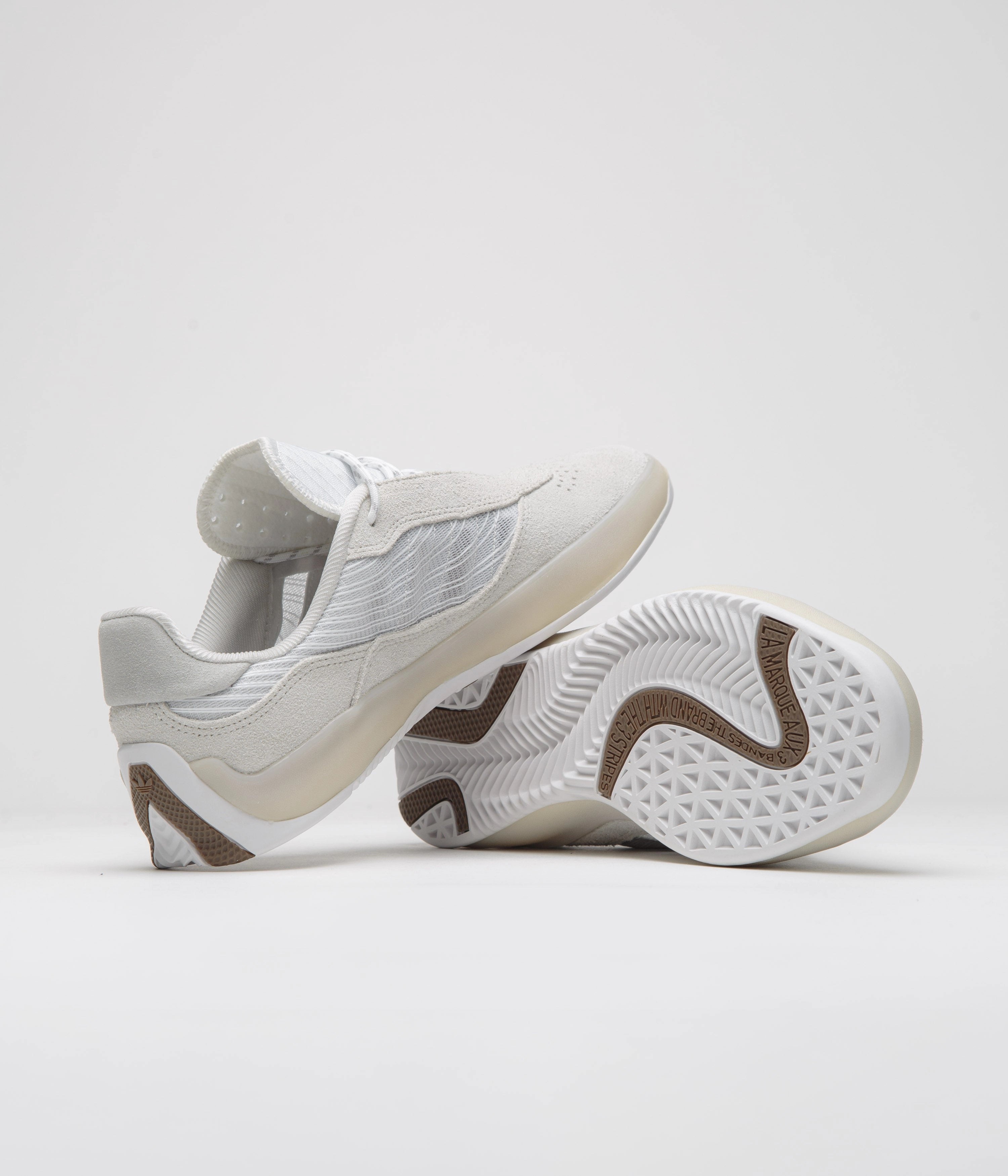 Best Adidas Shoes Skateboarding Adidas Puig Shoes - Crystal White / FWTR White / Gum5