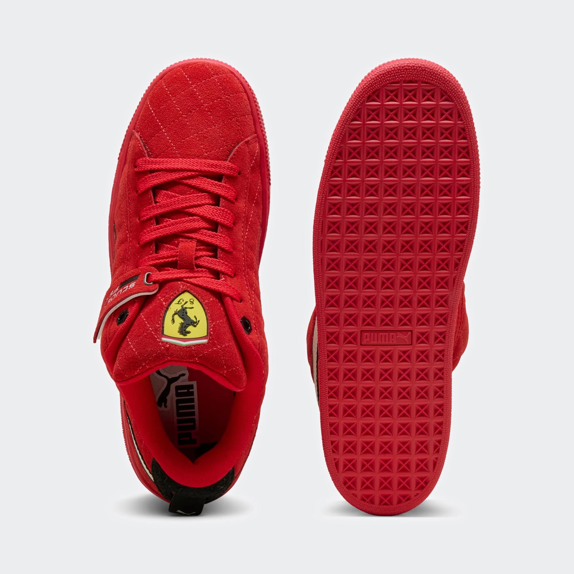 Puma Pacer Future Street Running Shoe Unisex PUMA Scuderia Ferrari Suede XL Hero Sneakers Red