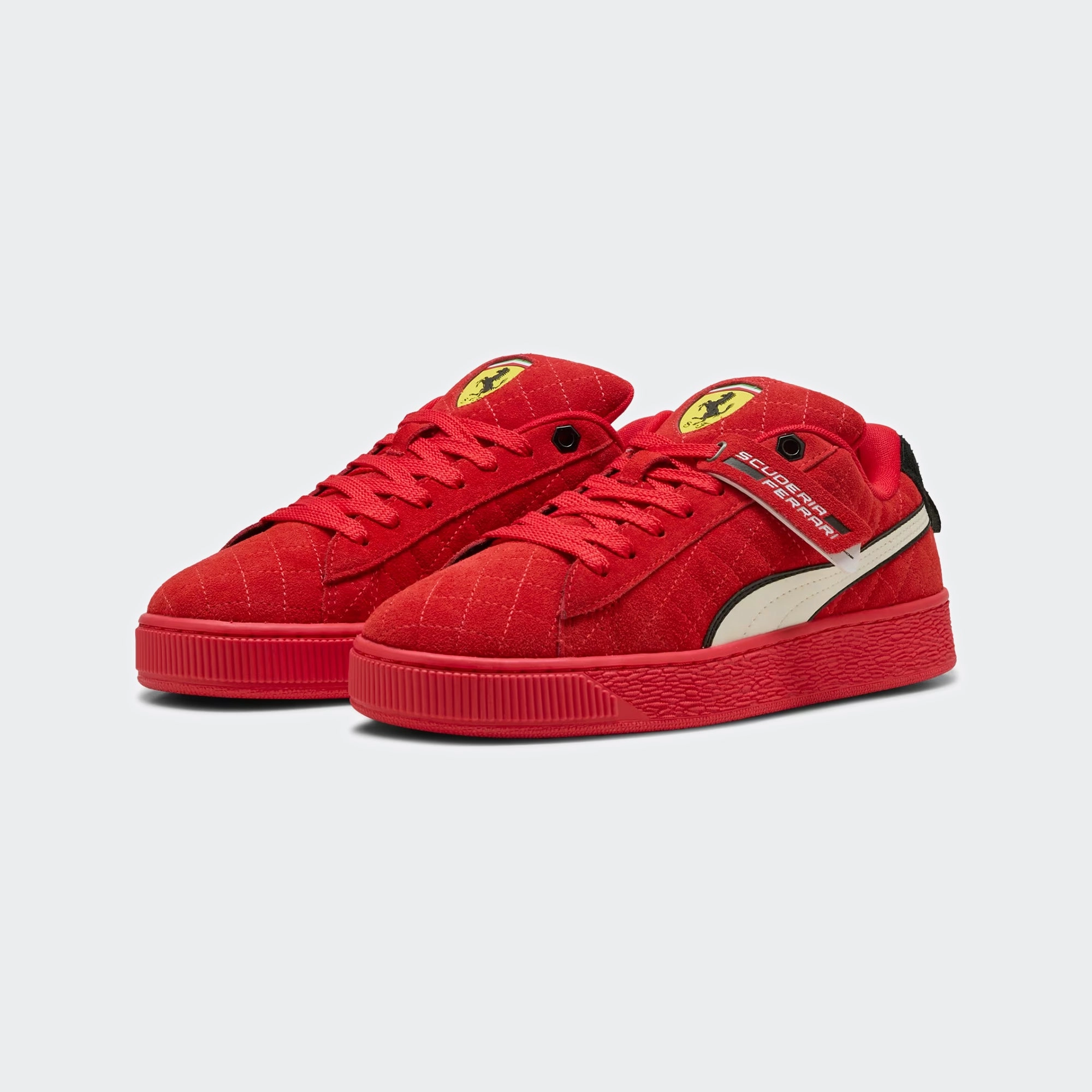 Unisex PUMA Scuderia Ferrari Suede XL Hero Sneakers Red Puma Sg Shoes