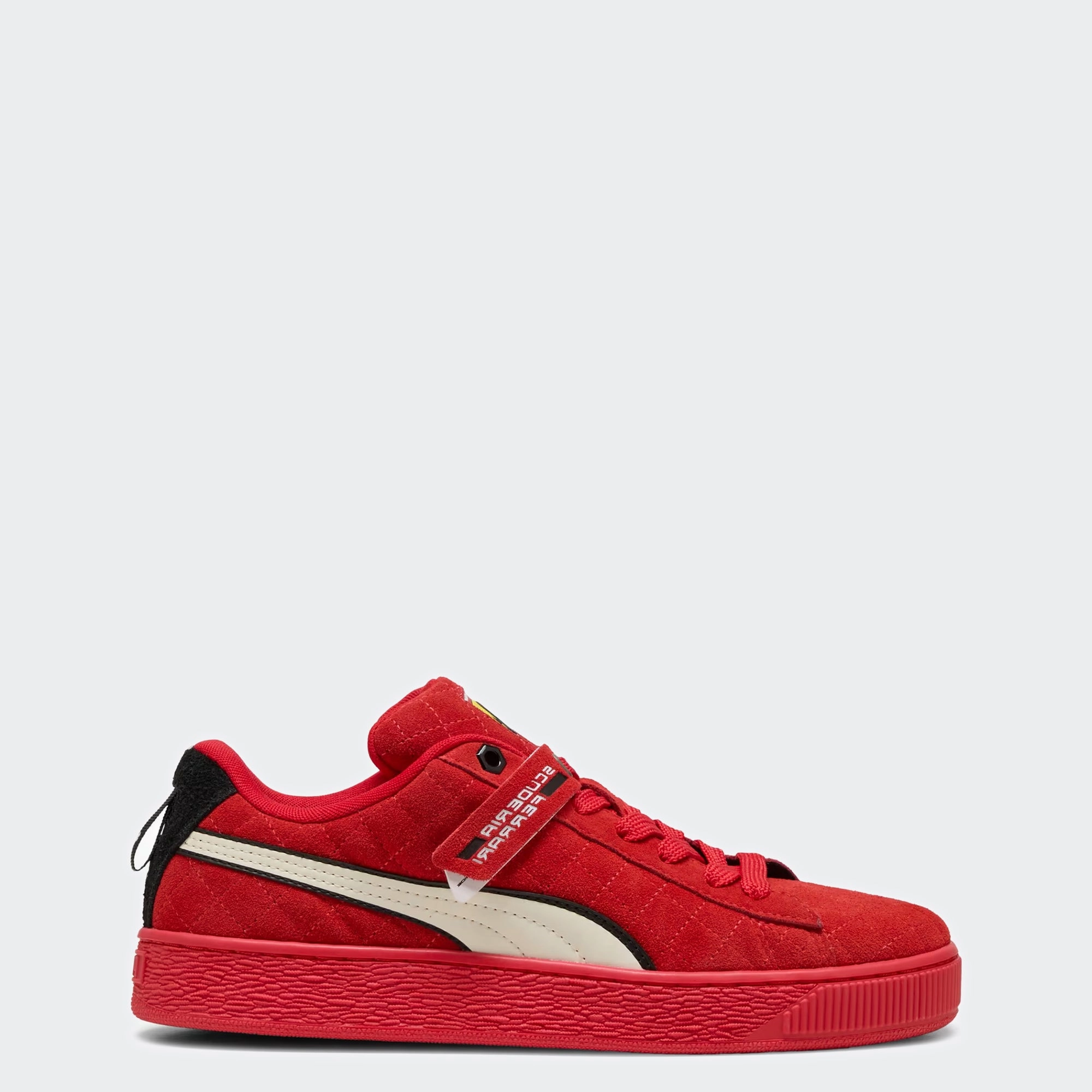 Puma Ballast Running Shoes Unisex PUMA Scuderia Ferrari Suede XL Hero Sneakers Red