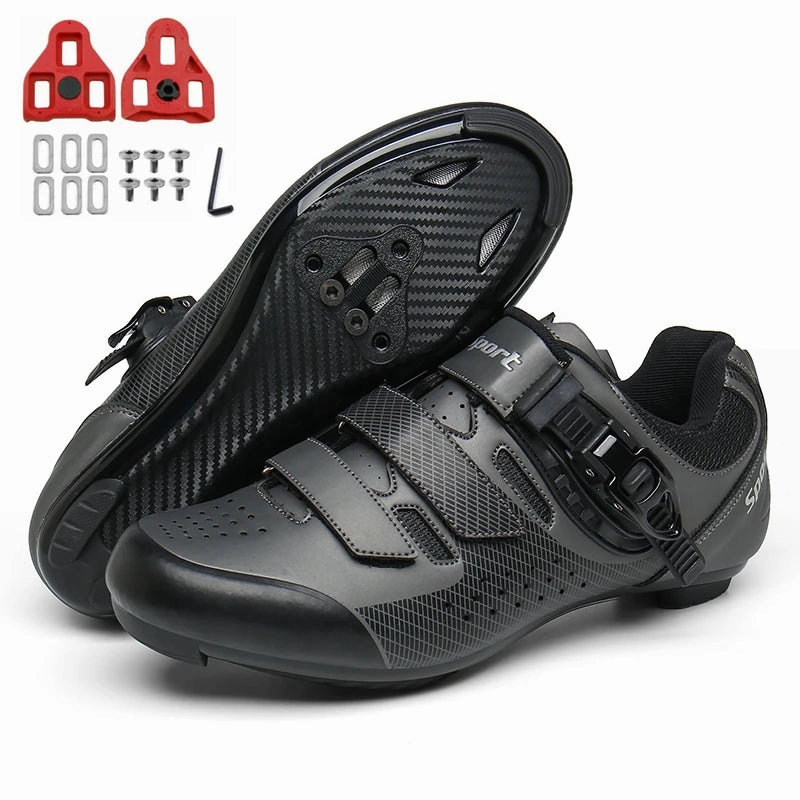Professional Road Cycling Shoes Flat Cleat Self-Locking cycling shoes for men Best Shoe Width For Flat Feet