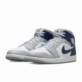 AIR JORDAN 1 MID   1 MID "WHITE/MIDNIGHT NAVY-WOLF GREY" DQ8426-104 All Asics Running Shoes