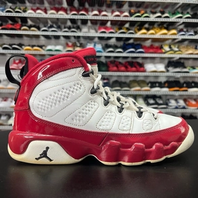 Air Jordan 9 Retro Gym Red GS White 302359-160 Kids Size 5Y Lightest Asics Shoes