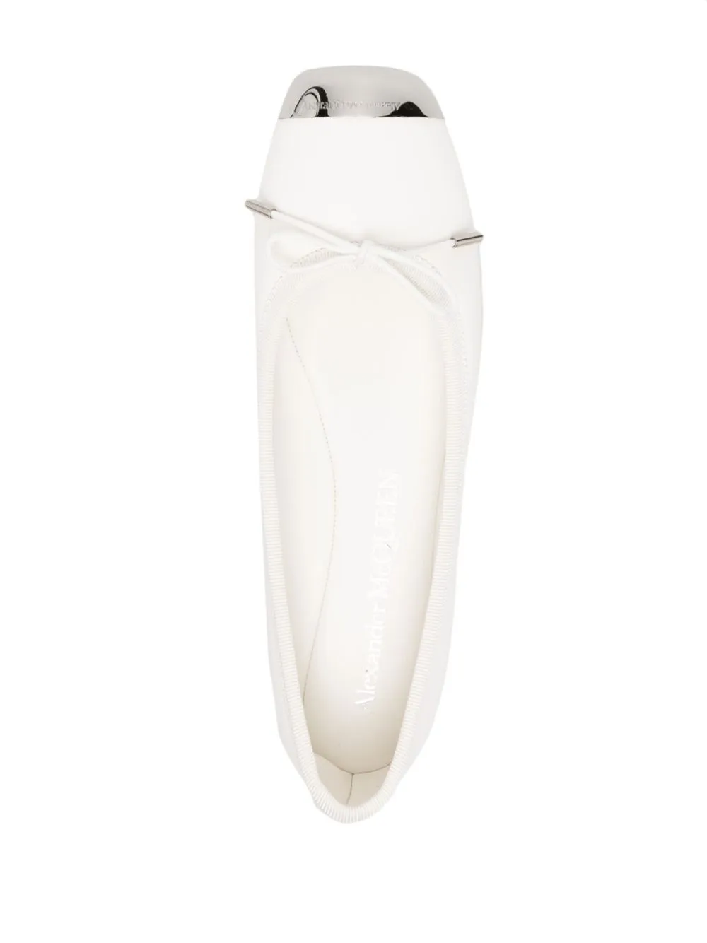 Alexander McQueen Flat shoes White Wedding Flat Shoes