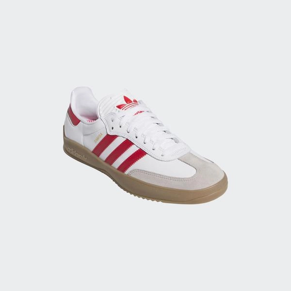 Adidas Puig Samba Footwear White - Better Scarlet - Gum Adidas Wide Trail Shoes