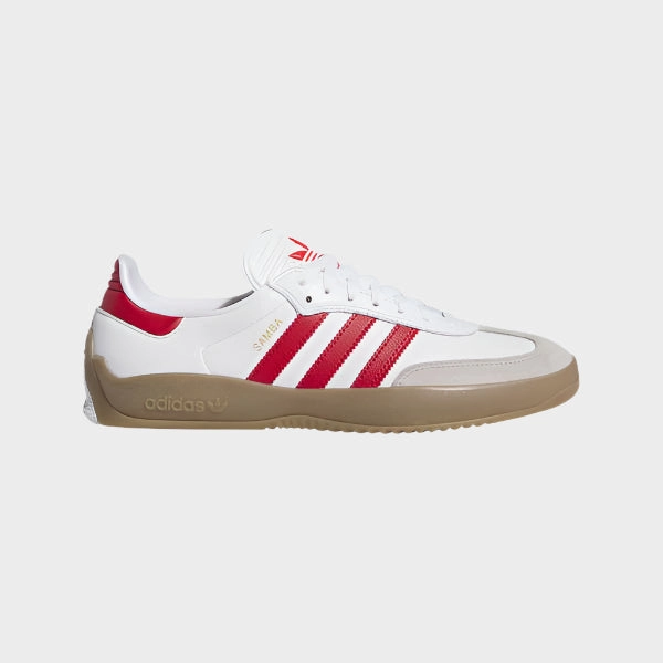 Adidas Crazy Iiinfinity Shoes Adidas Puig Samba Footwear White - Better Scarlet - Gum