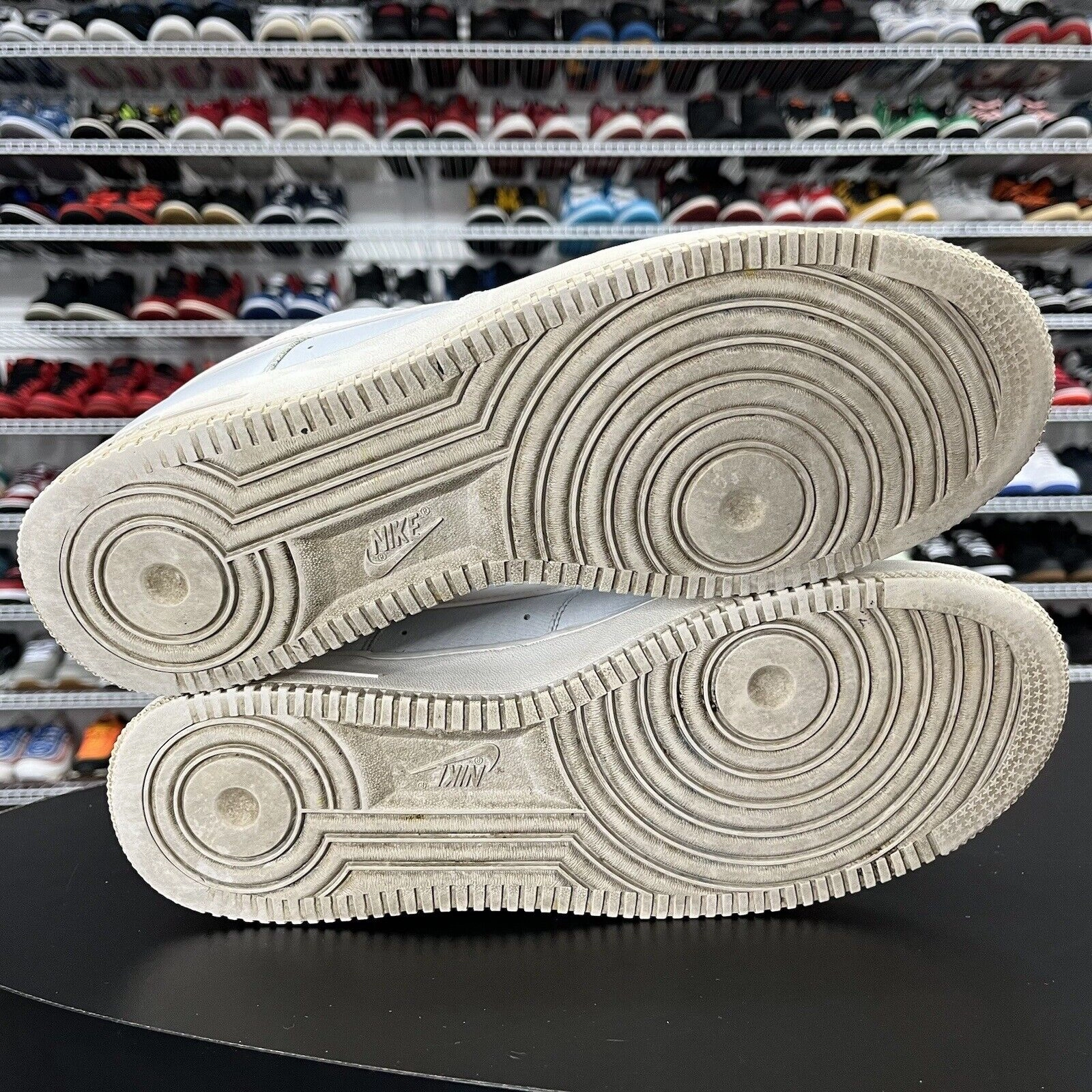 Asics Shoes Size 15 Nike Air Force 1 Low Pure Platinum Blue Silver 488298-091 Men's Size 13