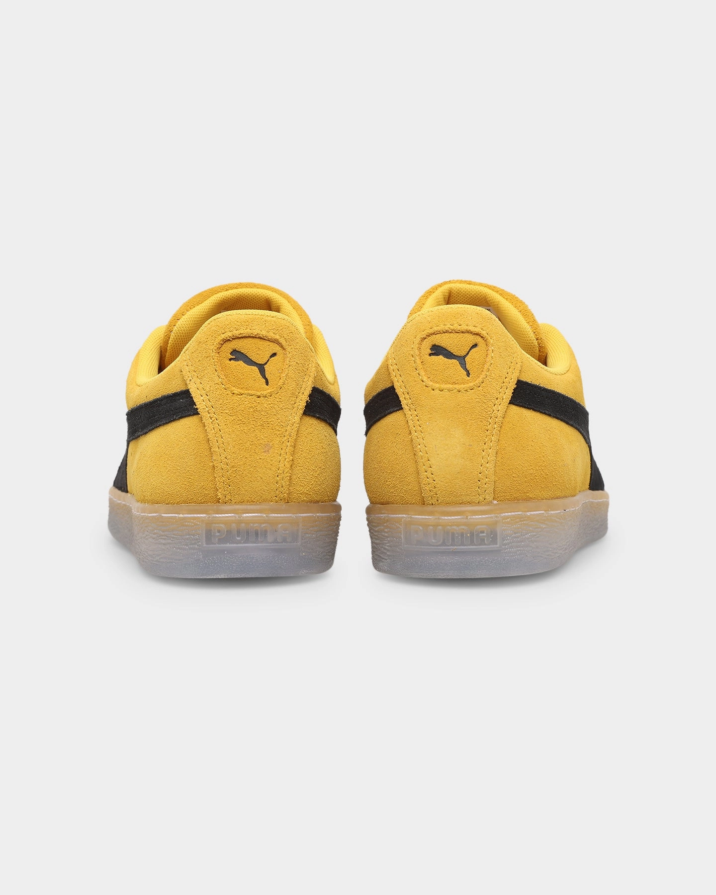 Puma Suede Translucent Shoes Spectra Yellow-Translucent Best Asics Racing Shoes