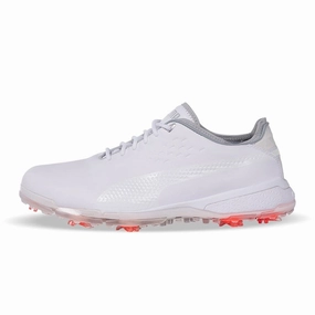 Puma PROADAPT Delta Golf Shoes - Puma White/Puma White Asics Running Shoes Best Cushioning
