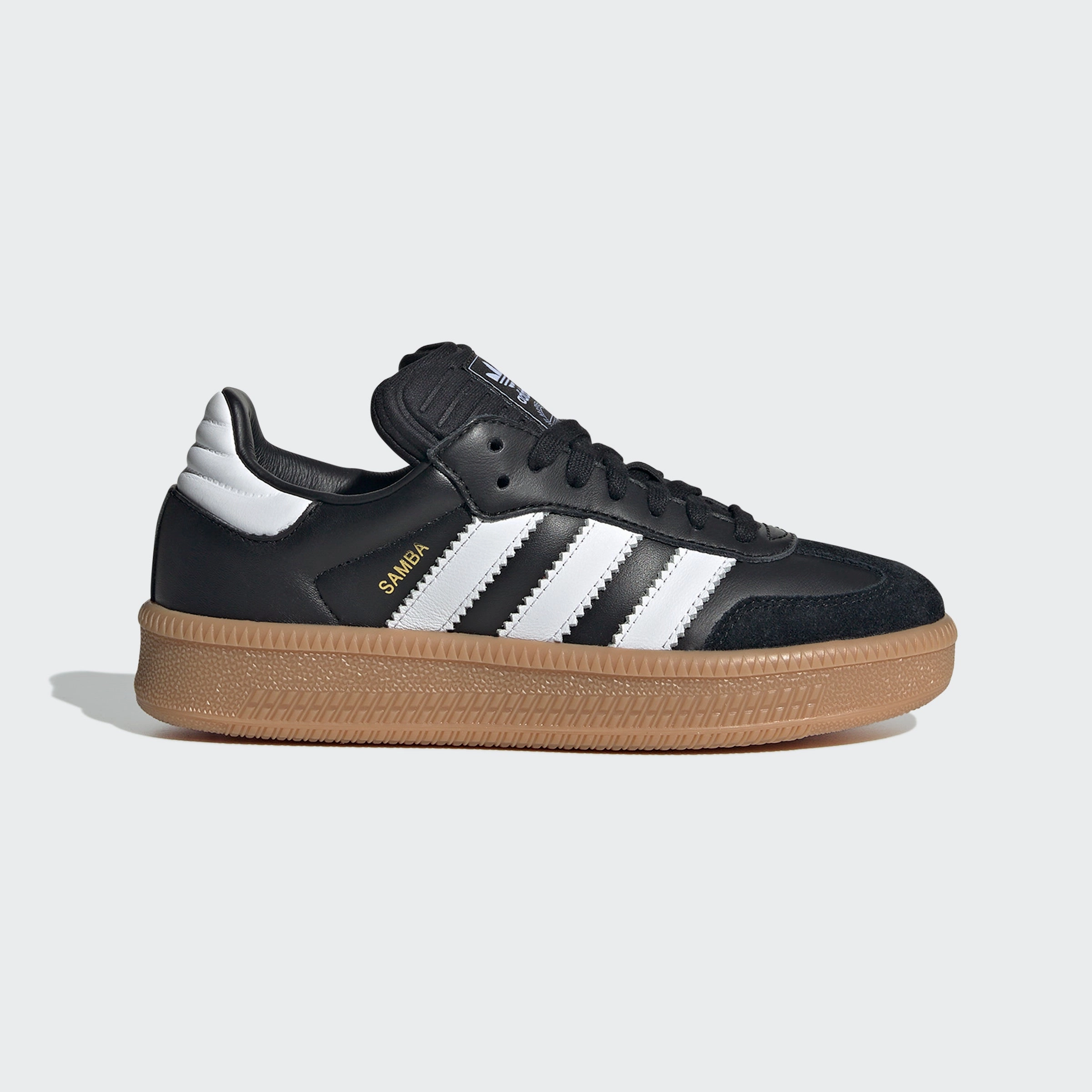Big Kids adidas Originals Samba XLG Shoes Black Adidas Shoes Blade