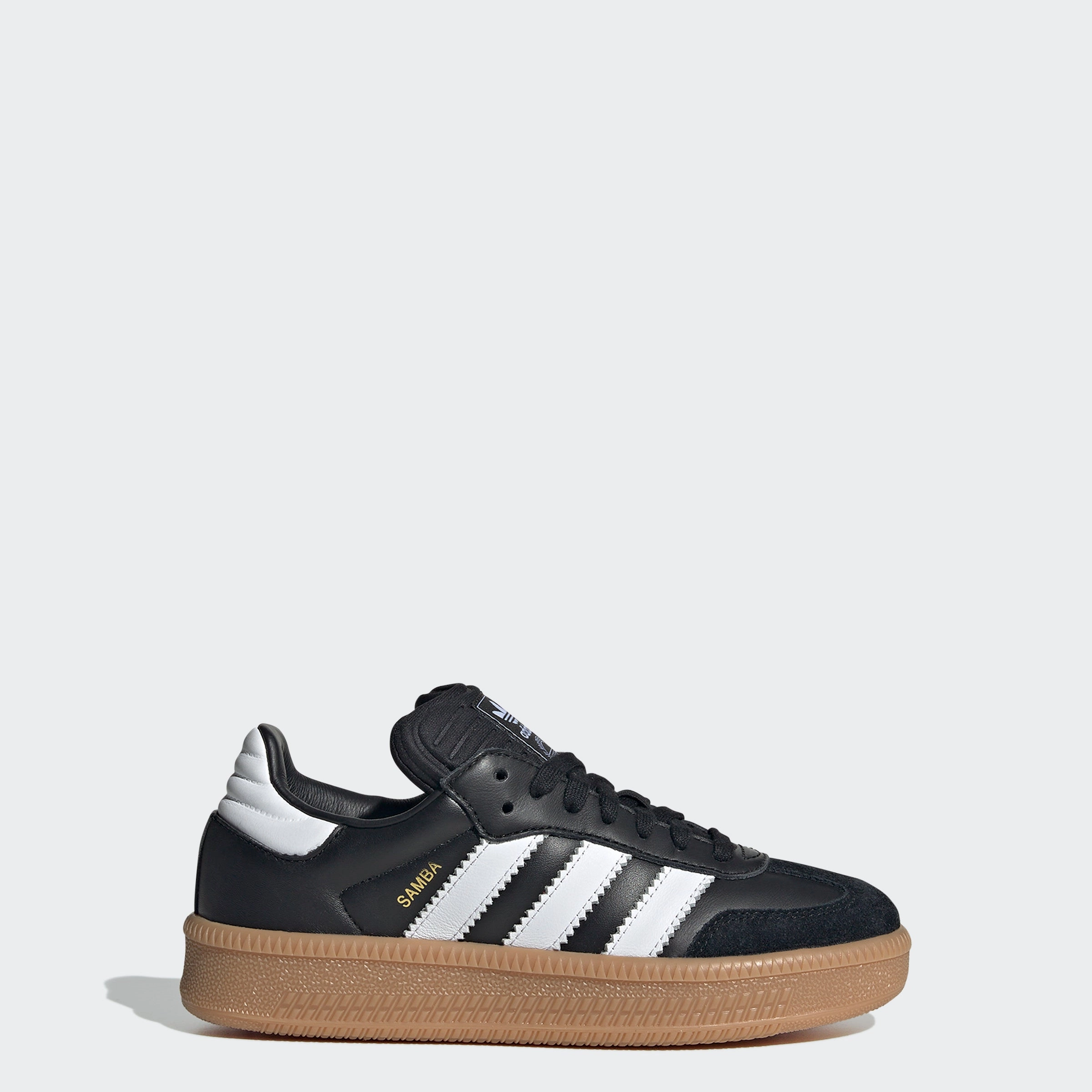 Big Kids adidas Originals Samba XLG Shoes Black Adidas Vl Court Bold Platform Shoes