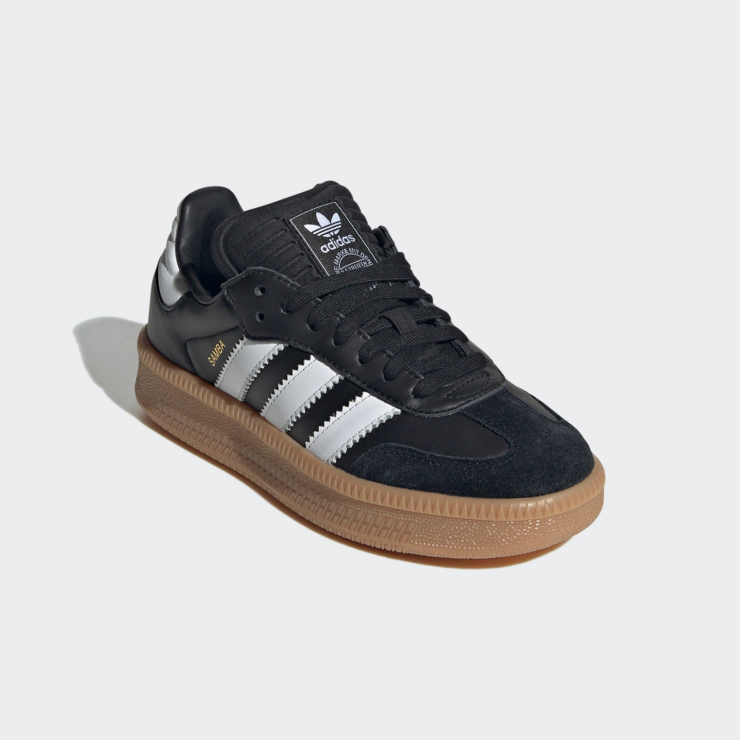 Big Kids adidas Originals Samba XLG Shoes Black Adidas Pull On Shoes