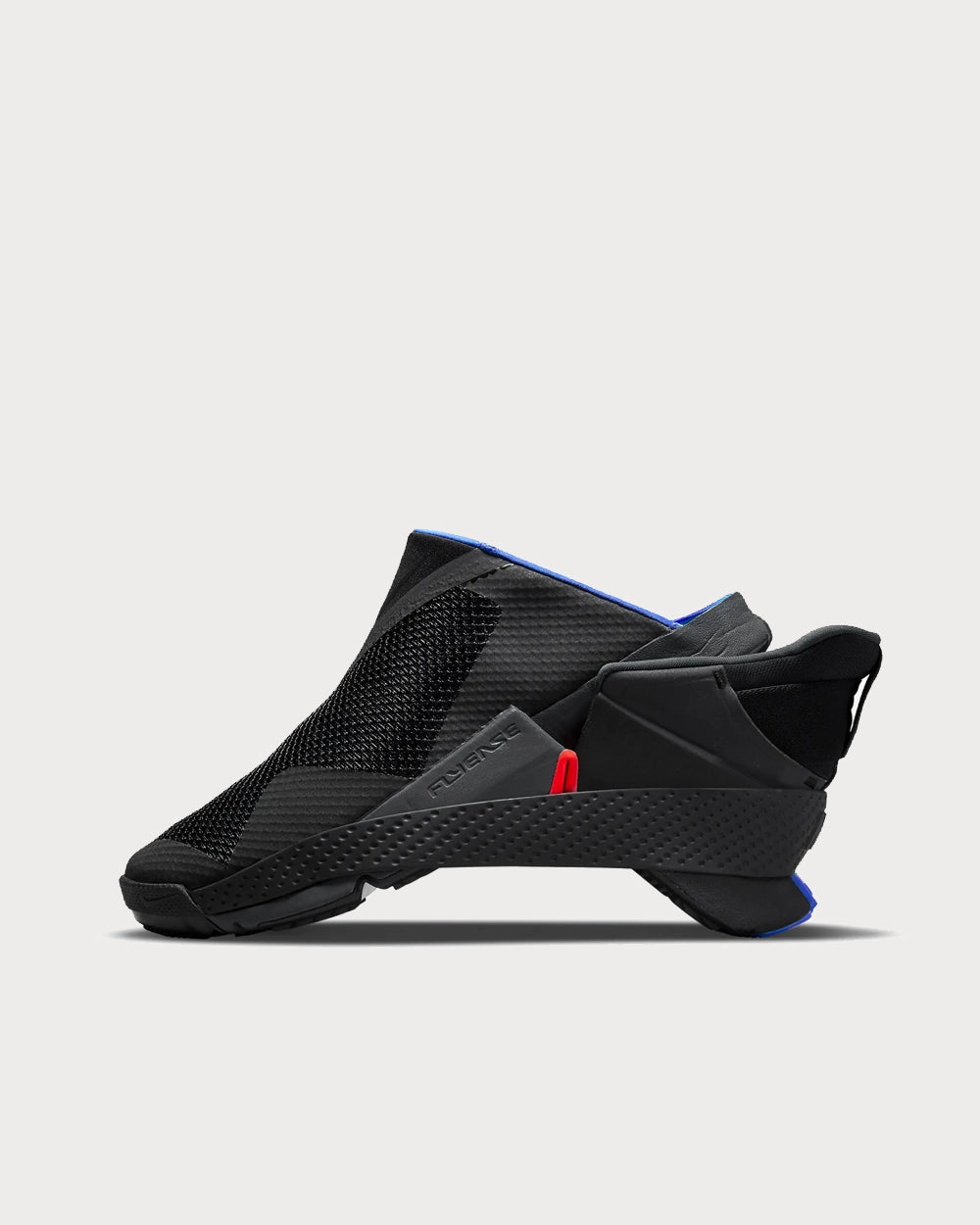 Asics Running Shoes Size 9 Go FlyEase Black/Anthracite/Racer Blue/White Low Top Sneakers