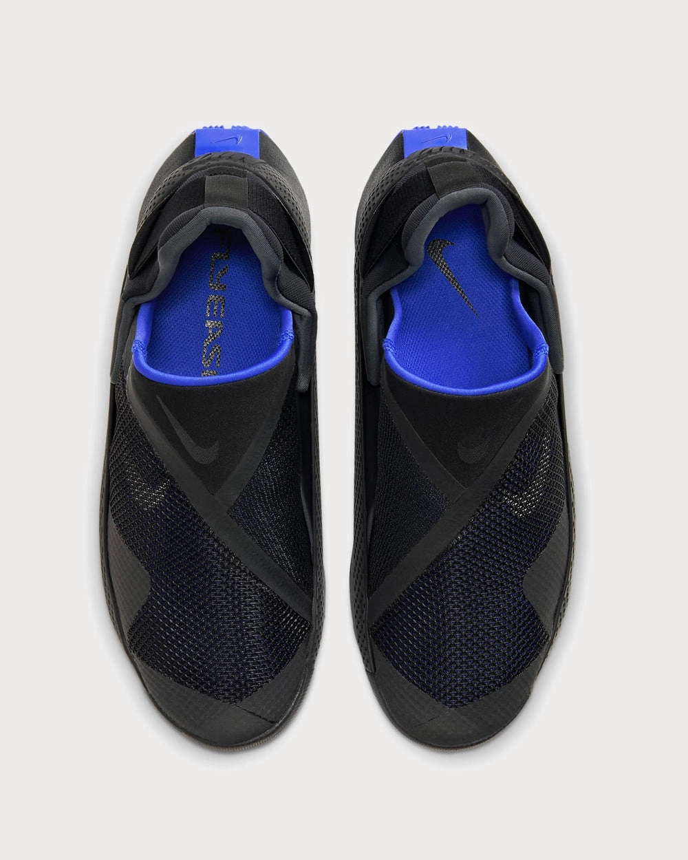 Asics Shoes Good For Running Go FlyEase Black/Anthracite/Racer Blue/White Low Top Sneakers